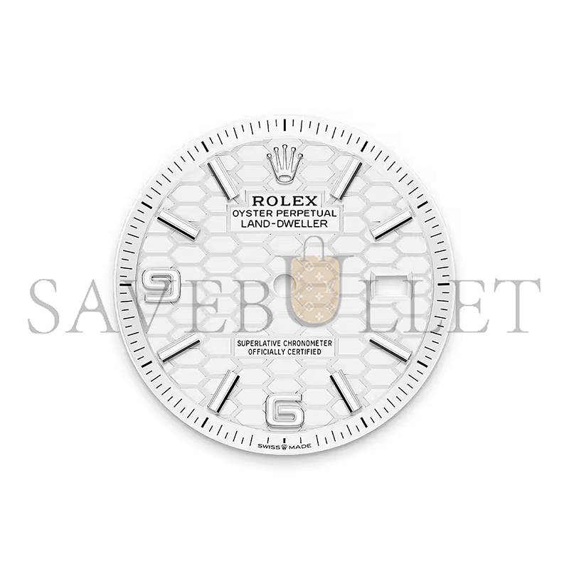 ROLEX LAND-DWELLER 36 OYSTER, 36 MM, OYSTERSTEEL AND WHITE GOLD 127234